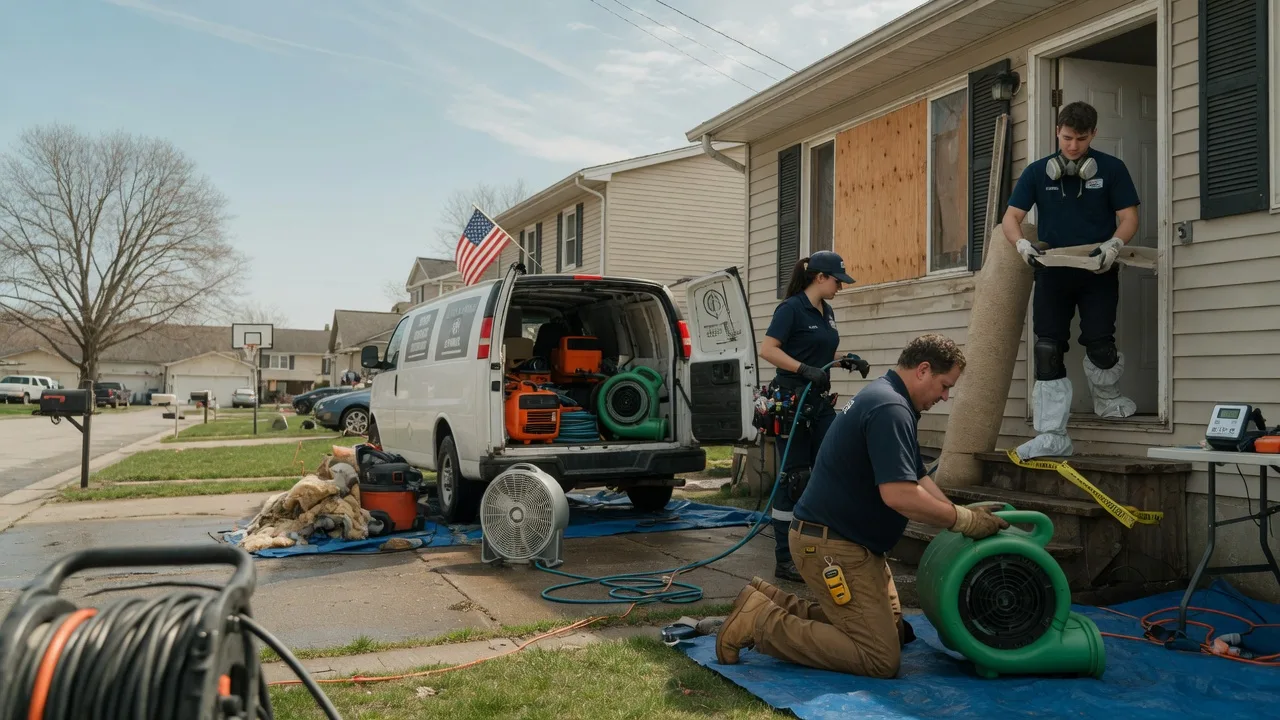 Water Damage Restoration in Avoca, IN near me